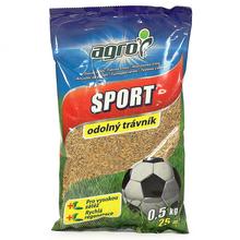 Obal osiva AGRO SPORT 0,5kg s obrázkom futbalovej lopty.