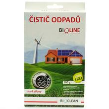 Čistič odpadov Bioline 100g s ekologickým zložením.