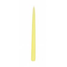 Kónická sviečka v matnom krémovom odtieni citrína.