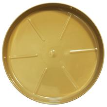 Miska okrúhla pod kvetináč v farbe capučíno.