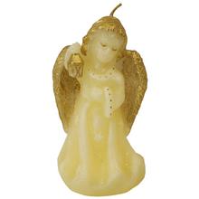 AKCIA! ANJEL S LAMPÁŠOM ECRU-ZLATÝ 12CM - FLORASYSTEM