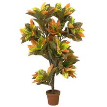 Umelý strom Croton s výškou 130 cm.