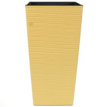AKCIA 588 OBAL+VKLAD FINEZJA DLUTO CAPUČÍNO 19x19xh36CM - FLORASYSTEM