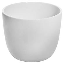 Biely keramický obal Sevilla s rozmermi 12x10 cm.