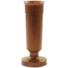 Medená váza so záťažou, výška 35 cm.