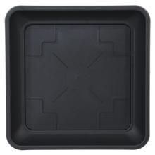 PKWT22 MISKA KWADRAT TERRA GRAFIT 22x22xh3CM - FLORASYSTEM