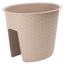SUPER CENA DRLB300 OBAL NA RÚRU RATOLLA RAILING OVAL SZLAM 29,8x24,2xh22,5CM/6L - FLORASYSTEM
