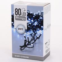 LED svetielka s 80 LED diódami, studená biela farba.