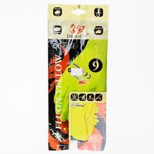 Rukavice Fluon v oranžovej a žltej farbe.