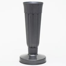 Váza so záťažou v grafitovej farbe, výška 32 cm.