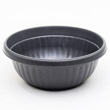 Žardiniera Harmonie v antracitovej farbe s priemerom 25 cm a výškou 10 cm.