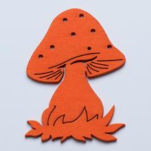 AKCIA! VÝREZ HUBY S/10 7CM ORANŽ - FLORASYSTEM