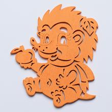 AKCIA! VÝREZ JEŽKO S/6 8CM ORANŽ - FLORASYSTEM
