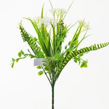 ZÁPICH  KVIETKY BIELE MUSCARI +ZELEŇ 33cm - FLORASYSTEM
