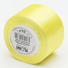 Žltá saténová stuha 38mm/10m