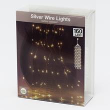 LED SVETIELKA /160/drôt/kaskáda BO WW - FLORASYSTEM