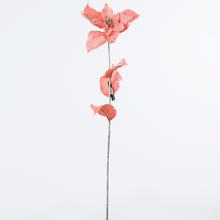 Umelá kvetina Poinsettia Coral 65 cm
