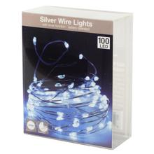 LED SVETIELKA /100/drôt BO W,IND,TIMER - FLORASYSTEM