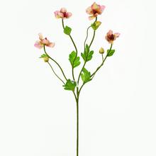 Umelé kvety heleborus ružový 65 cm.