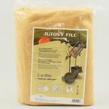 Jutový filc 300G 1x5m v balení.