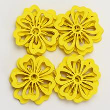 KVIETOK EVA S/12 4,5X0,5CM ŽL - FLORASYSTEM
