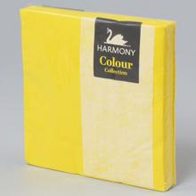 Jednofarebné servítky v slnečnicovej žltej farbe.