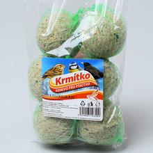 Krmítko - Lojová guľa 6ks  /6x90g/ 16/ks - FLORASYSTEM