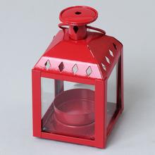 LAMPÁŠ KOV MAT.ČERVENÝ 7x7x11cmm - FLORASYSTEM
