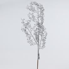 Halúzka vianočná strieborná 75cm - FLORASYSTEM