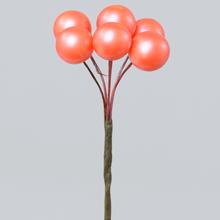 GULIČKY NA DROTE ZV.6KS CORAL 1,5/12cm SUPER CENA! - FLORASYSTEM