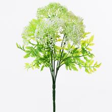 Umelé kvety zápich trachea v bielej a žltej farbe.