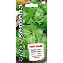 Obal semien hlávkového šalátu Kráľ Máje.