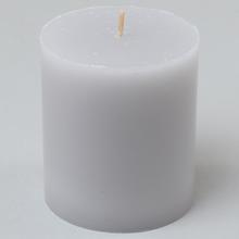 Sivá vianočná sviečka WINTER GLAS VAL.7x8