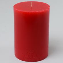 Červená vianočná sviečka WINTER GLAS