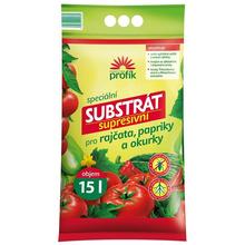 Substrát supresívny na paradajky, papriky a uhorky 15 L.