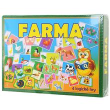 IQ HRA FARMA - stolová hra s logickými úlohami.