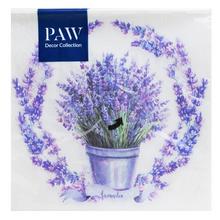 SDL126600 SERVÍTKY SOFT LAVENDER 3vrs/33x33cm 20ks - FLORASYSTEM