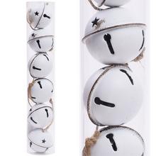 Biele rolničky v balení po 6 kusoch.