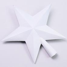 ŠPIC HVIEZDA GLITTER 25CM WHITE - FLORASYSTEM