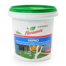 Hnojivo Floramix Vápno 1,25kg v plastovom obale.