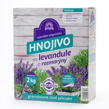 Hnojivo Profík na levandule a rozmarín, 2 kg balenie.