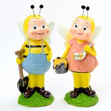 Dekoračné keramické postavičky včielok.
