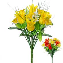 AKCIA!!! KYTICA JARNÁ NARCIS+TULIPÁNY x14  33CM - FLORASYSTEM