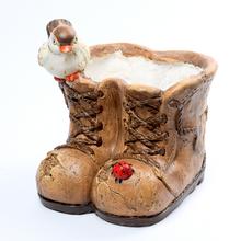 AKCIA!! OBAL ČIŽMY HNEDÉ MGO 23,5x22x23,5CM - FLORASYSTEM