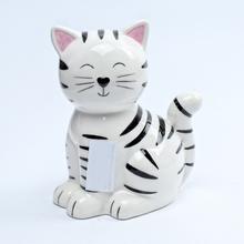 POKLADNIČKA TIGER BIELY DOLOMIT 14,5x10,5x17,5CM - FLORASYSTEM