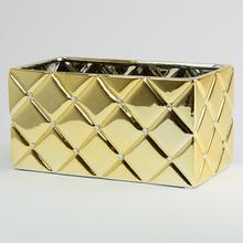 AKCIA 02.709.26 RYNA GLAMOUR ZLATÁ 26x14xV13CM - FLORASYSTEM