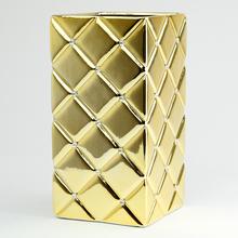 AKCIA 02.711.26 VÁZA GLAMOUR ZLATÁ 14xV26CM - FLORASYSTEM