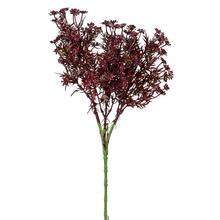 Umelé kvety zápich bordovej farby s dĺžkou 42 cm.