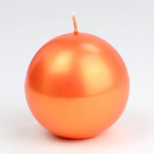 Oranžová guľa sviečka 80 metrov