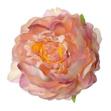 Umelá pivónia v svetloružovej farbe s priemerom 10 cm.